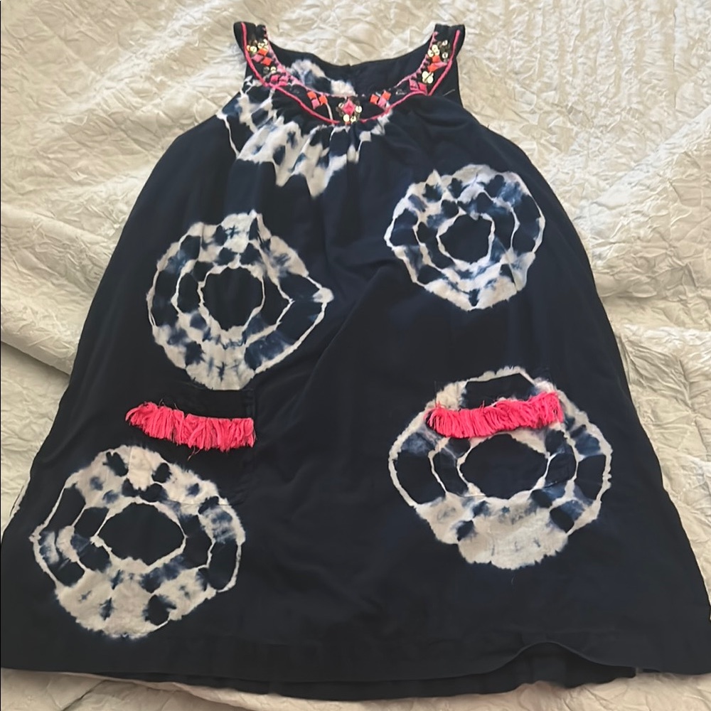 Artisan NY girls tie-dye dress - Size 6x
